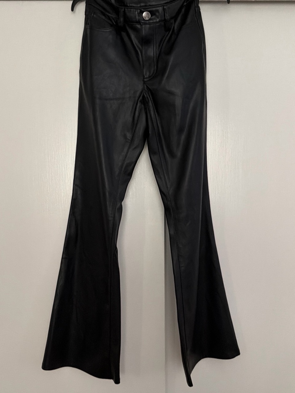 INC. (Macy’s) Faux Leather Flared Pants